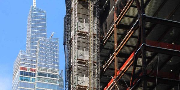 Hive of Activity in Manhattan as JPMorgan Supertall HQ Rises