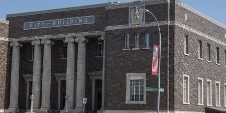 Idaho Falls City Hall; photo by Gillfoto for Wikipedia