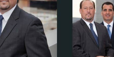 Images courtesy of TEI Group; In the photo on the right are (l-r) Fichera, TEI Executive Vice President Michael Staub and TEI President Mark Gregorio.