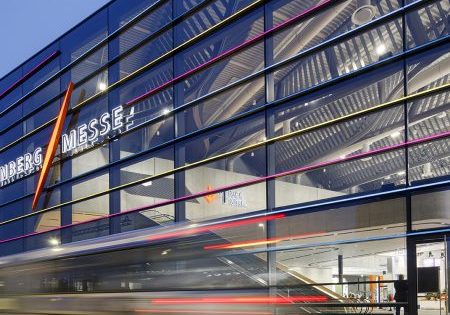 interlift venue Messe Nürnberg; image courtesy of Zaha Hadid Architects
