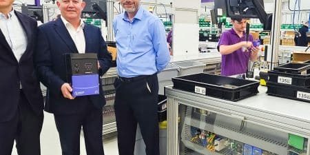 INVERTEK CELEBRATES THREE-MILLIONTH VFD PRODUCTION