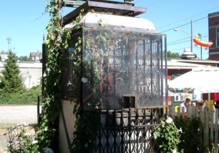 Ice Cream and a Victorian-Era Elevator Car