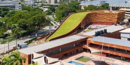 the J.K. Randle Centre for Yoruba Culture and History in Lagos, Nigeria; image © Livin Spaces