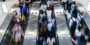 Japanese City to Forbid Walking, Running on Escalators