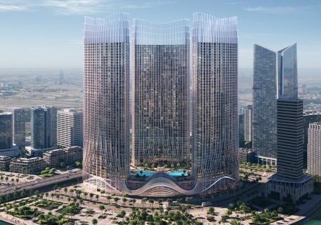 Binghatti Skyrise in Dubai's Business Bay; image courtesy of KONE