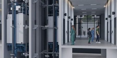 KONE LOOKS TO GROWTH OUTSIDE METRO MANILA The KONE High-Rise MiniSpace DX elevator system; image courtesy of KONE
