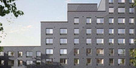 KONE PROVIDES FOUR ELEVATORS FOR NEW BROOKLYN RESIDENTIAL TOWER 1601 DeKalb Avenue in Bushwick, Brooklyn; image courtesy of NYC Housing Connect via New York YIMBY