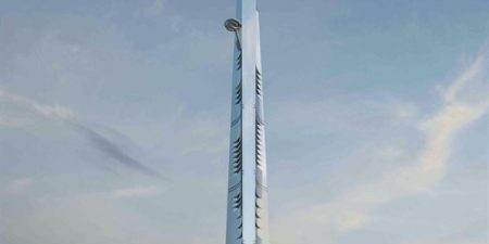 KONE TO EQUIP 1 KM-PLUS-TALL JEDDAH TOWER WITH SUITE OF HIGH-TECH VT SOLUTIONS Rendering of Jeddah Tower, designed by Adrian Smith + Gordon Gill Architecture; image courtesy of KONE