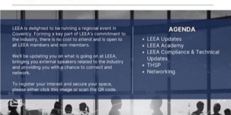 LEEA TO HOST REGIONAL EVENTS ACROSS THE U.K. IN 2025