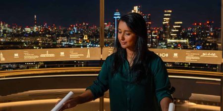 During the sessions, attendees will be immersed in the resonant tones of alchemy crystal singing bowls; image courtesy of Battersea Power Station. 