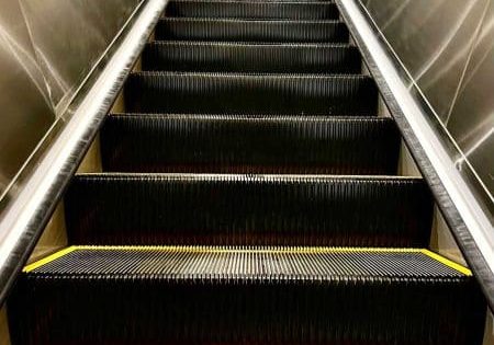 Long Escalator Links to Long Island Rail Road