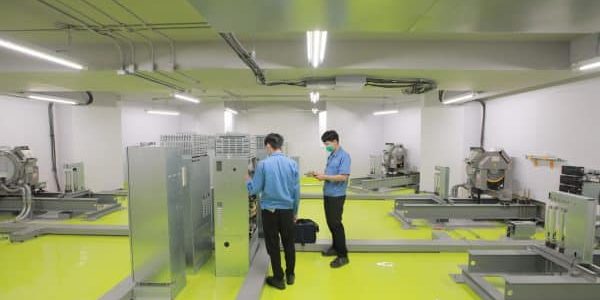 Mitsubishi Elevator Thailand strives to provide safe, high-quality elevators and escalators; photo courtesy of Mitsubishi Electric via Property Forum Thailand.