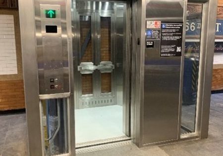 One of the new elevators; image courtesy of Forte Construction Group