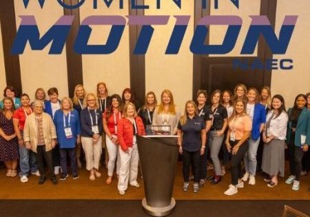 The Women in Motion group during the NAEC convention in Reno, Nevada; photo courtesy of NAEC