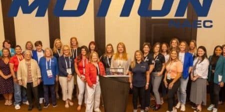 The Women in Motion group during the NAEC convention in Reno, Nevada; photo courtesy of NAEC