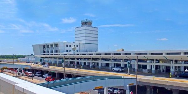 The Jackson-Medgar Wiley Evers International Airport in Jackson, Mississippi; image courtesy of Visit Jackson