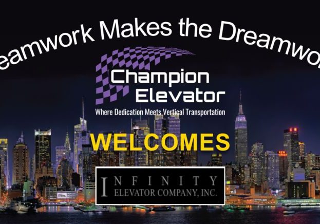 NYC-Based Champion Elevator Acquires New Jersey’s Infinity Elevator