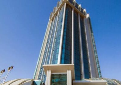 National Telecommunications Corp. tower; photo courtesy of Telecommunications and Post Regulatory AuthorityAfrican