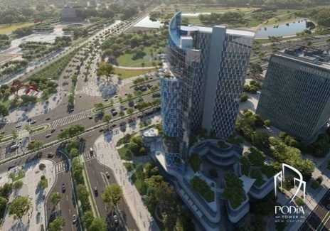 New Mixed-Use Tower With Modern Design In Egypt