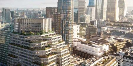 New Plans for London Office Tower Revealed New Plans for London Office Tower Revealed