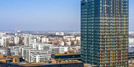 New Tower Ready For Workers In Warsaw