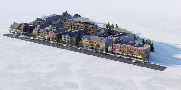 Overview of The Corbin District; image courtesy of Baywater Properties