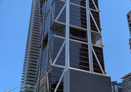 The One under construction in 2024; photo by Sikander Iqbal for Wikipedia