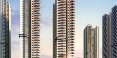 Example of a My Home Group tower development; image courtesy of Otis India