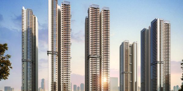 Example of a My Home Group tower development; image courtesy of Otis India