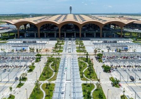 Techno International Airport; image courtesy of Otis