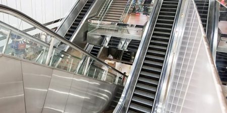 OTIS TO PROVIDE 472 UNITS FOR MRT CRL IN SINGAPORE Otis escalators at the City Hall MRT station; image courtesy of Otis