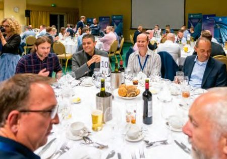 The symposium dinner given the evening of the first day offered in a relaxed setting that promoted camaraderie and collegiality.