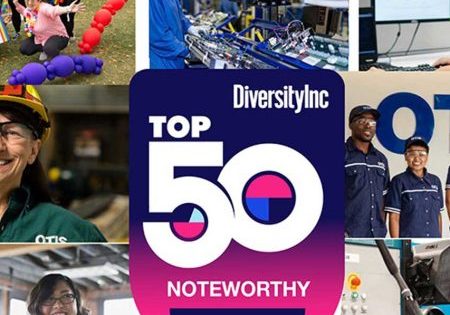 Otis Again Named a DiversityInc Noteworthy Company