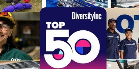 Otis Again Named a DiversityInc Noteworthy Company