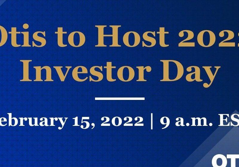 Otis Sets Online Broadcast Of Its “2022 Investor Day”