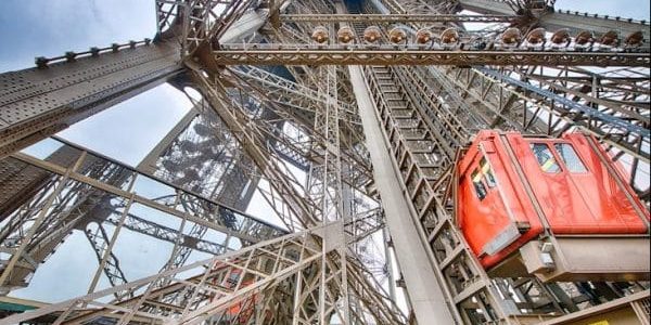 The event will feature the elevator; image courtesy of eiffeltickets.com. 