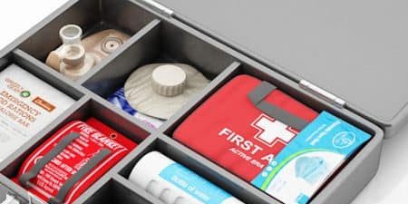 The E.E.K. comprehensive emergency kit; image courtesy of InventionHome