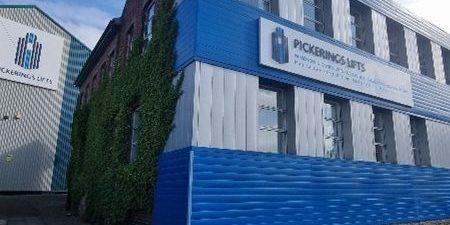 PICKERINGS LIFTS ACHIEVES ISO 27001 DATA SECURITY CERTIFICATION The Pickerings facility; image courtesy of Pickerings Lifts