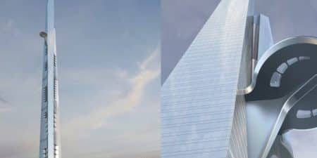 Jeddah Tower; images courtesy of Adrian Smith + Gordon Gill Architecture