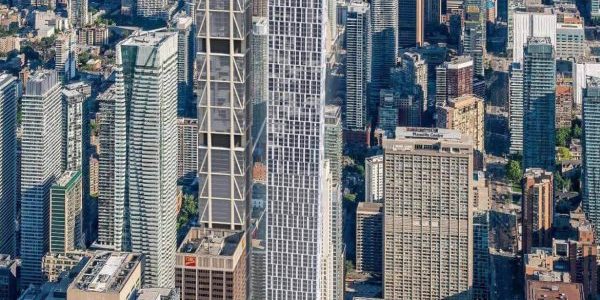 Rendering of proposed Bloor Street West supertall; image courtesy of Sotheby's International Realty Canada