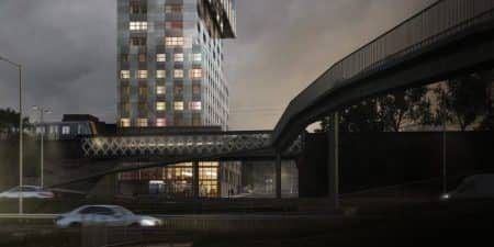 SWG3 hotel planned in Glasgow; image courtesy of Stallan Brands