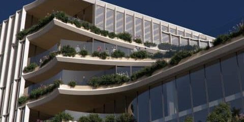 Plants are a big part of the equation; image courtesy of 3XN. 