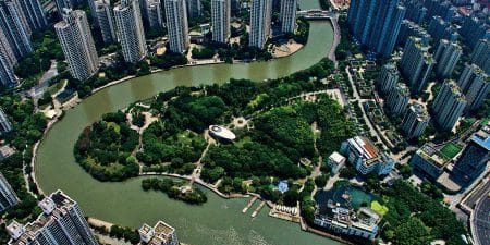 Putuo District in Shanghai; image courtesy of China Daily via PR Newswire