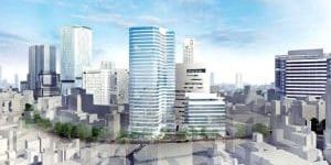 Pair Of Mixed-Use Towers Part Of Redevelopment In Tokyo