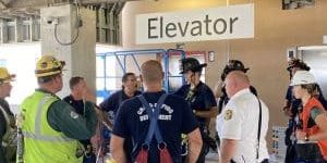 Person Rescued in Elevator Incident in Michigan Person Rescued in Elevator Incident in Michigan