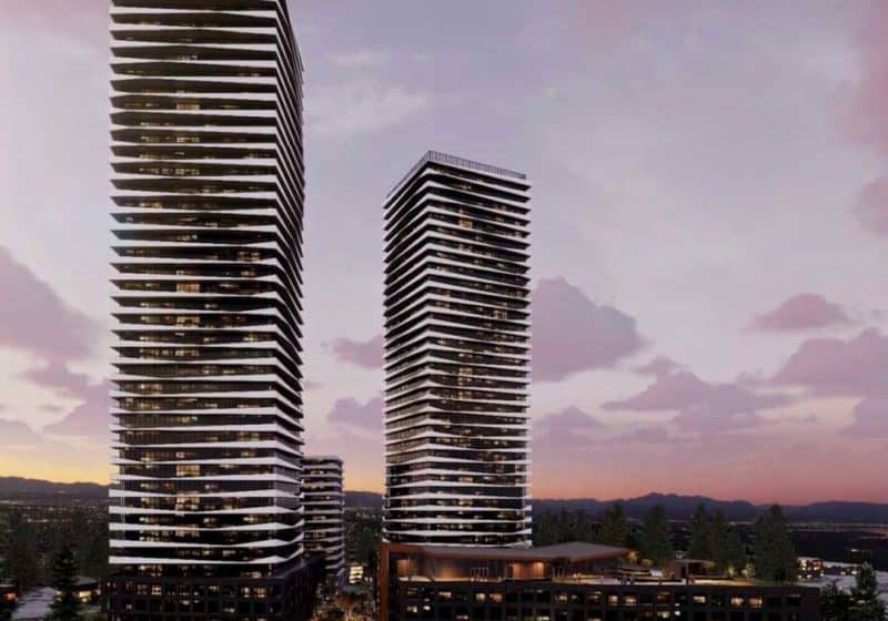 Plan for Vancouver Suburb Includes Three Tall Towers