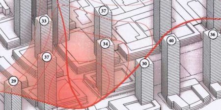 Plan for Western Canada City Includes 16 Tall Towers