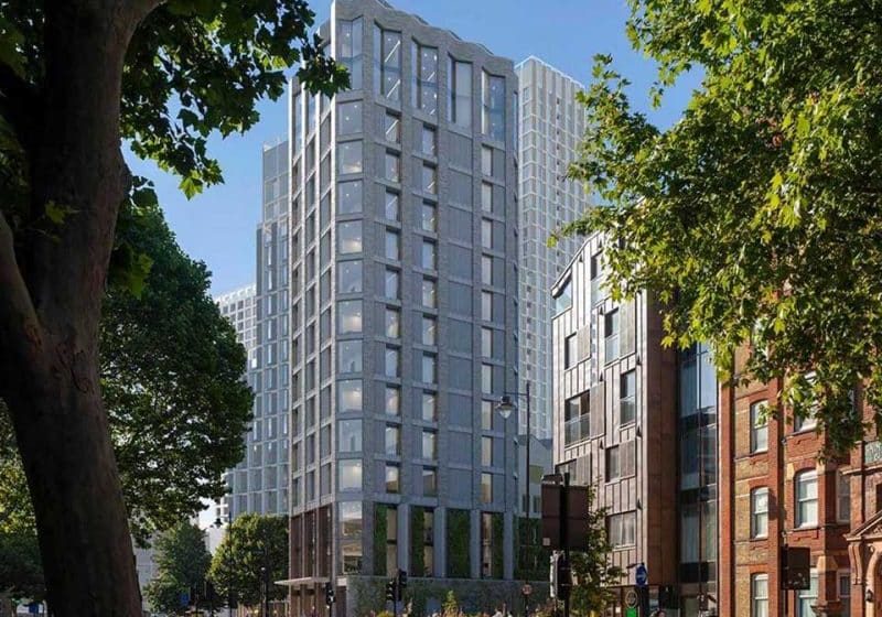 Planning Permission Granted for 15-Story Hotel in the U.K.