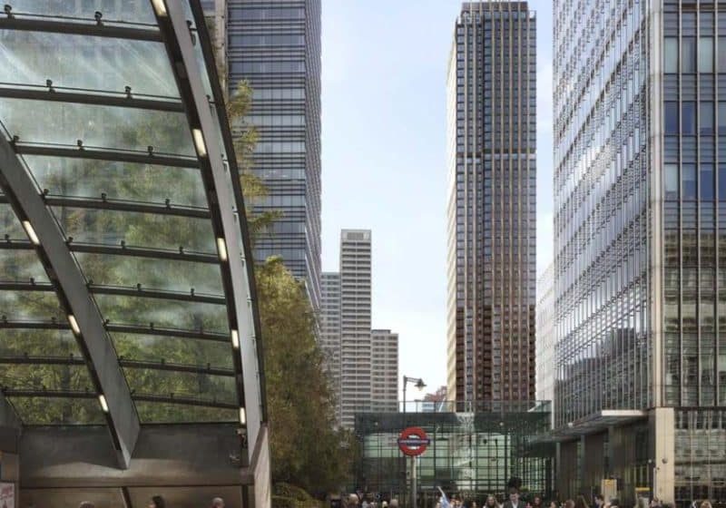 Plans Submitted for Canary Wharf Skyscraper In London