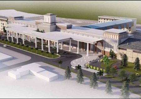 Rendering of the redeveloped Kollam railway station; image courtesy of Ministry of Railways